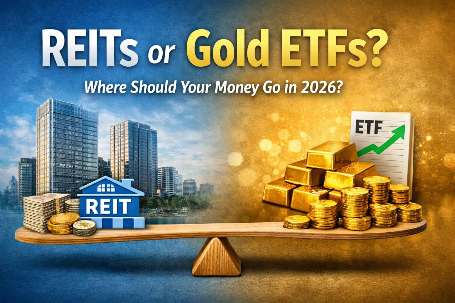 REITs or Gold ETFs: Where Should Your Money Go in 2026—and Why Not Both?