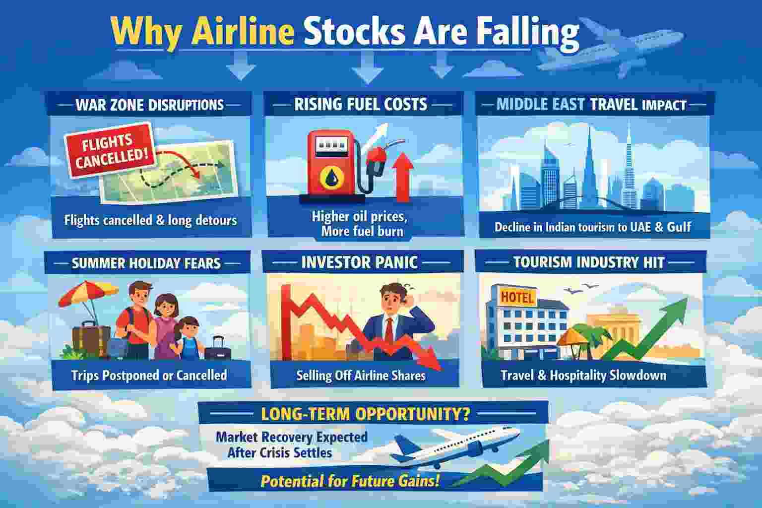 6 Reasons Why Airline Shares Are Losing Altitude – Is This a Long-Term Problem?